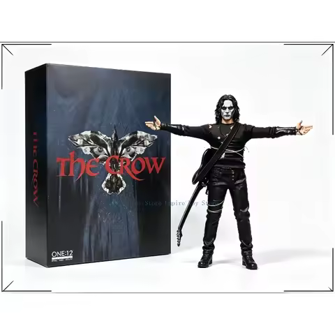 [In Stock] Mezco One:12 Collective 1/12 The Crow Eric Draven Brandon Lee 1994 Movie Anime Action Col