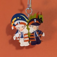 Emmet, Ingo, Eelektross, & Haxorus Pokemon Borderless Acrylic Charm