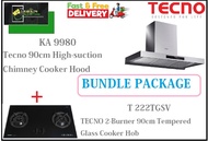 TECNO HOOD AND HOB BUNDLE PACKAGE FOR ( KA 9980 &amp; T 222TGSV ) / FREE EXPRESS DELIVERY