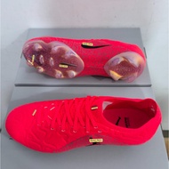 New Jor.dan Football Shoes FG 39-45EUR Men's Outdoor Knitted Red Breathable Plated Boots