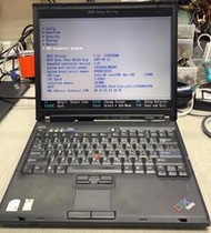 【尚典3C】  LENOVO IBM T60 可開機 無電池 T2400 當零件機賣  中古.二手.