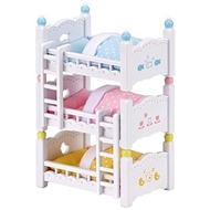 EPOCH Sylvanian Families Furniture Baby Triple Bed Car-213 ST Mark Certification 3 Years Old and Up Toy Dollhouse Sylvanian Families EPOCH gray Brand new authentic products sold in Japan legit
