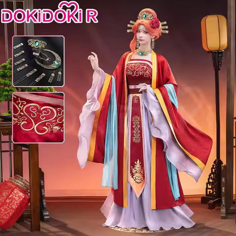 Gyokuyou Cosplay Costume Anime The Apothecary Diaries【XS-2XL】DokiDoki-R Women Red Dress Mao Mao Gyok