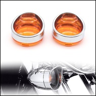 Harley 883 XL1200 X48 72 Dinah Muscle Wilde Front Rear Turn Signal Shade Turn Signal Shell