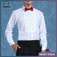 COLD Comfortable Men Shirt Men Formal Shirt Men's Formal Winged Collar Dress Shirt for Office Weddin
