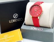 Jam Tangan LORENZO 7127 Wanita Original Tali Karet Tanggal Aktif Free Box dan Garansi 100% L420241