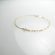 正18K金 黃K金 鑽石 手鍊 訂製款