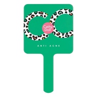 Karmart mirror เคที่ดอลล์ กระจกแต่งหน้าบานใหญ่ กระจกส่องหน้า บานใหญ่ (1 ชิ้น) สีเขียว baby bright