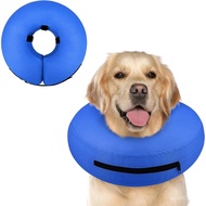 Supet Inflatable Dog Cone for Dogs to Stop Licking, Dog Neck Donut Collar Recovery E Collar to Stop 