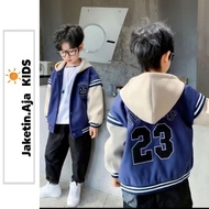 Jacket Aja Kids - Varsity Baseball Unisex Children (1 th - 18 th) 23 Bomber Jacket Boys Girls Boys G