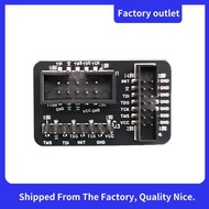 Downloader Adapter for Xilinx Downloader Adapter Board Download Debugger Programmer Single Row 8P Ad