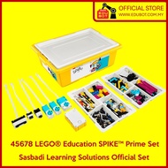 LEGO Education SPIKE Prime Core Set 45678 (Malaysia Official Set) Robotik NRC FLL Sasbadi