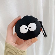 For Realfit F4 Earphone Case Cute black briquettes