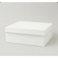 PLAIN IVORY RICE BOX 18X18/20X20