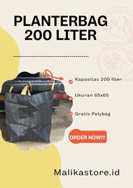 POT PLANTER BAG 200 LITER MURAH POLYBAG POLIBAG PLANTERBAG POT BESAR UNTUK TABULAMPOT UKURAN 65X65 H