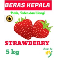 Plastik Beras Cap Strawberry 5 kg