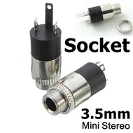 3.5mm Mini Stereo Jack Socket Female Multifunction Stereo Jack 3pin 3.5 BA-31B