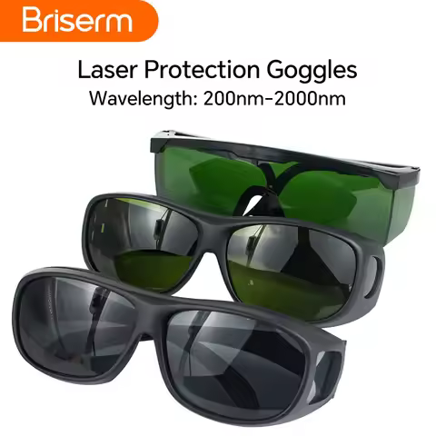 Laser Protective Goggles 200-450nm 800-2000nm OD4 OD6 Laser Welding Cutting Protection Safety Goggle