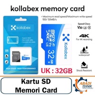 KOLLABEX V380 PRO Memory Card for 32GB CCTV Camera 32GB Micro SD Memory Card/ 120MB Speed