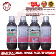 MrCenter03 Orthodental Supply Orahex Forte with Zinc Mouthwash: Minty Fresh, Alcohol-Free Gargle in 