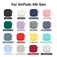 For Apple AirPods 4 New Case Liquid Silicone Earphone Protective Case for Airpods 4th Generation 202