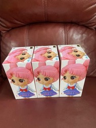 全新  日版 金證 美少女戰士 qp qposket 校服 小小兔 豆釘兔 chibimoon Figure