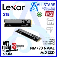 (ALLSTARS : We are Back / DIY Storage Promo)LEXAR NM790 2TB NVME M.2 SSD / PCIE Gen4x4(Warranty 5yea