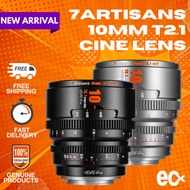 7Artisans 10mm T2.1 Hope S35 Cine Lens Super35 APS-C Ultra Wide Prime Lens 0.8 MOD Gear for Canon RF