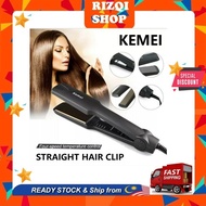 KEMEI PELURUS RAMBUT Hair Straightener Iron Pelurus Rambut Professional Temperature Control Flat Iro