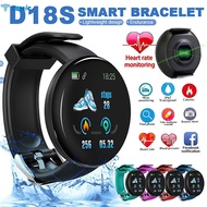 sport latest D18 smartwatch bluetooth, men, women, blood pressure, waterproof, sports, heart rate, fitness, tracker Tanic