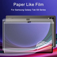 Screen Protector For Samsung Galaxy Tab S9 Plus S9+ SM-X810 SM-X816B X818U Soft PET Writing Paper Like Film for Samsung Tab S9 Plus S9Ultra S9 2023