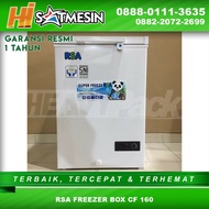 Chest Freezer RSA CF-160 / Chiller Box / Lemari Pembeku Frozen Food