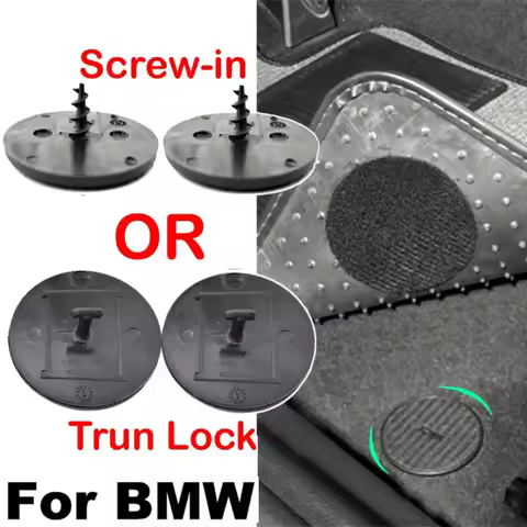 Floor Mat Clips T Anchor Plate Lock For BMW 1, 3, 5, 6, 7, X3, X4, X6 Series F10 F11 E65 E66 0714916