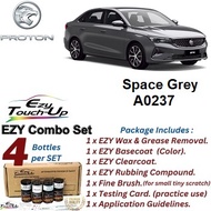 Proton S70 Original Touch Up Paint - EZY Touch Up Combo Set- Touch Up Paint- scratch remover- Cat un