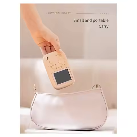AA84 Portable 2.8 Inch Game Console With Classic Games, Handheld Games Console 10000Mah Power Bank