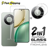 Honor X9D 5G 2in1 For Fingerprint unlock Clear Tempered Glass For Honor X9D HonorX9D X9 D 5G 2026 3D