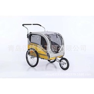 Three-Wheel Foldable Pet Stroller  Bicycle Pet Trailer