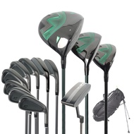 1& New Design Green or Oem Color Golf Set Club Forged Titanium Driver SS Iron Putter Mens Golf Clubs
