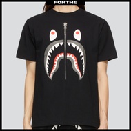 BAPE Shark T-shirt Japan 100% Heavy Cotton Oversized Black T-shirt The Bathing Ape Japan Shart Bape 