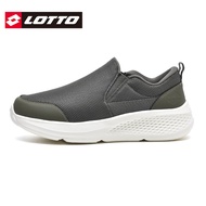 รองเท้าแบบสวมสำหรับผู้ชาย สไตล์สปอร์ต ระบายอากาศได้ดี ตาข่าย รุ่น Lotto Low เสื้อท่อนบน รองเท้าวิ่งท