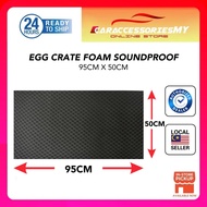 Car Soundproof 95cm X 50cm X 1.8cm 1pcs Tyre Mat Noise Vibration Insulation Dampening Egg Crate Foam