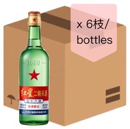紅星牌二鍋頭酒 56% 500毫升 6枝裝