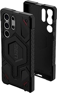 URBAN ARMOR GEAR UAG Designed for Samsung Galaxy S23 Ultra Case 6.8" Monarch Pro Kevlar Black - Premium Rugged Heavy Duty Shockproof Protective Cover Compatible with Magnetic Charging