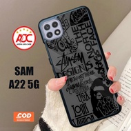 Latest Samsung A22 5g Case Graffiti New Case Samsung A22 5g Casing Hardcase Softcase Glossy