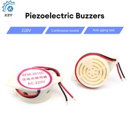 Buzzer Alarm Electronic Beep Buzzer AC 220V SFM-27 Active Piezo Buzzer Continuous Sounder Electronic