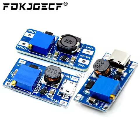 MT3608 DC-DC Step Up Converter Booster Power Supply Module Boost Step-up Board MAX output 28V 2A for