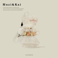 Muzikai Pendant Cute Plush Bunny Keychain Plush Keychain