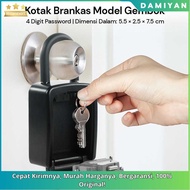 [DMY] Mini 4-Digit Metal Box Safe - Safety Lock Password Safe - Money Box and Safe Home