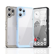 For Nothing Phone (3) CMF Phone 2 Pro Case Nothing CMF Phone 2 Pro Cover Clear PC + Silicone Shockpr