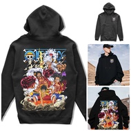 Áo Hoodie Nam Nữ ONE PIECE 2 Vải Nỉ Ngoại Dầy Nón 2 Lớp Tay Bo Gân Anam Store